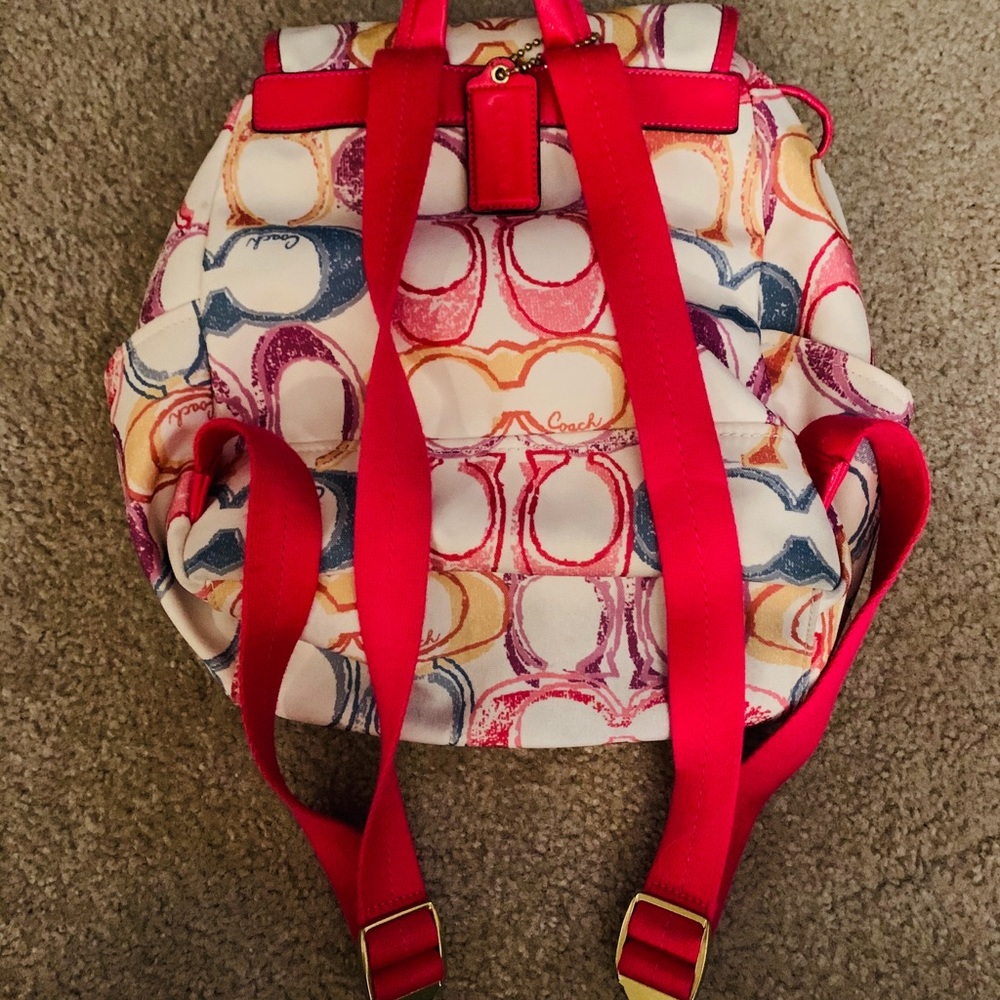 Coach Backpack - Picture 3 of 8